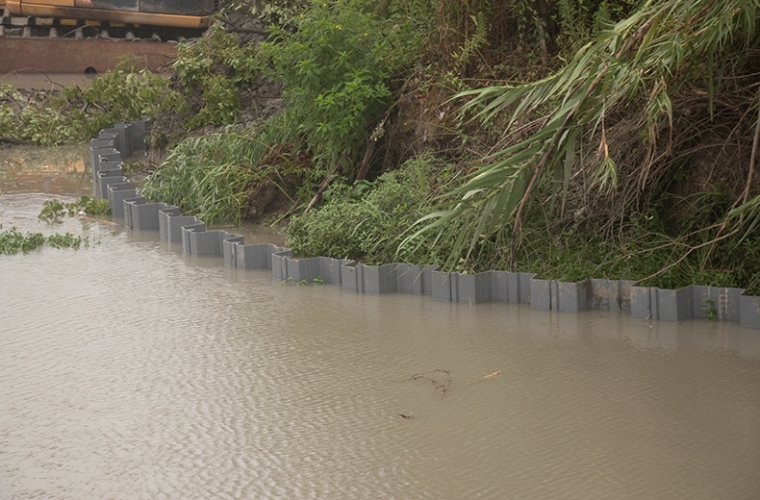 Lake Island Cofferdam