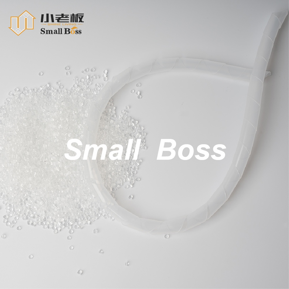 Transparent rigid PVC Compound for wrapping tube ribs