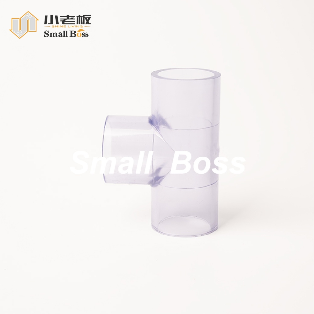 High-Transparency and Impact-Resistant Chemical Pipe Fittings